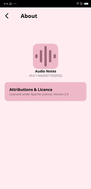 Audio Notes